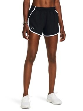 Under Armour Women's Black Shorts with White Trim